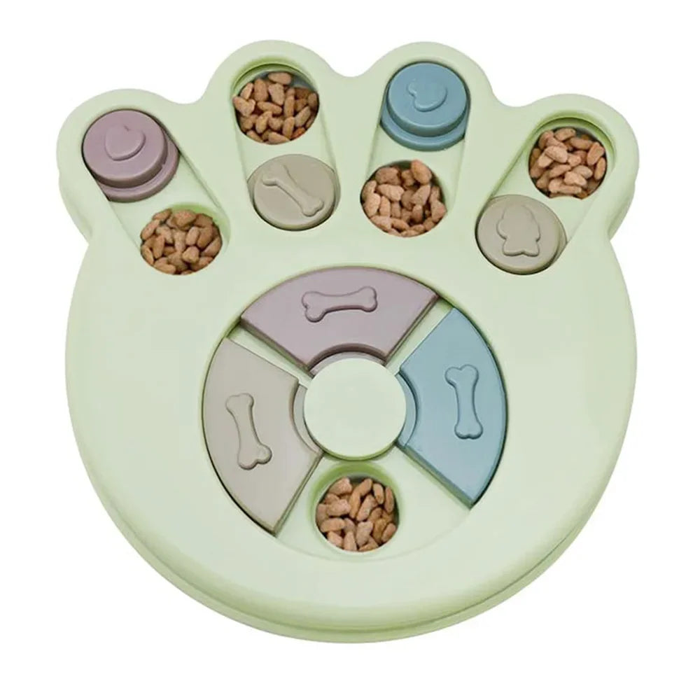 Interactive Puzzle Feeder for Dogs & Cats - Slow Feeding Toy for Anxiety & Mental Enrichment