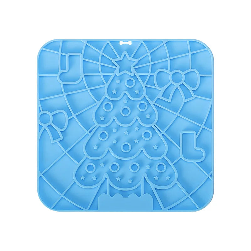 Pet Lick Mat for Dogs & Cats - Calming Distraction Tool for Storms, Vet Visits & Grooming