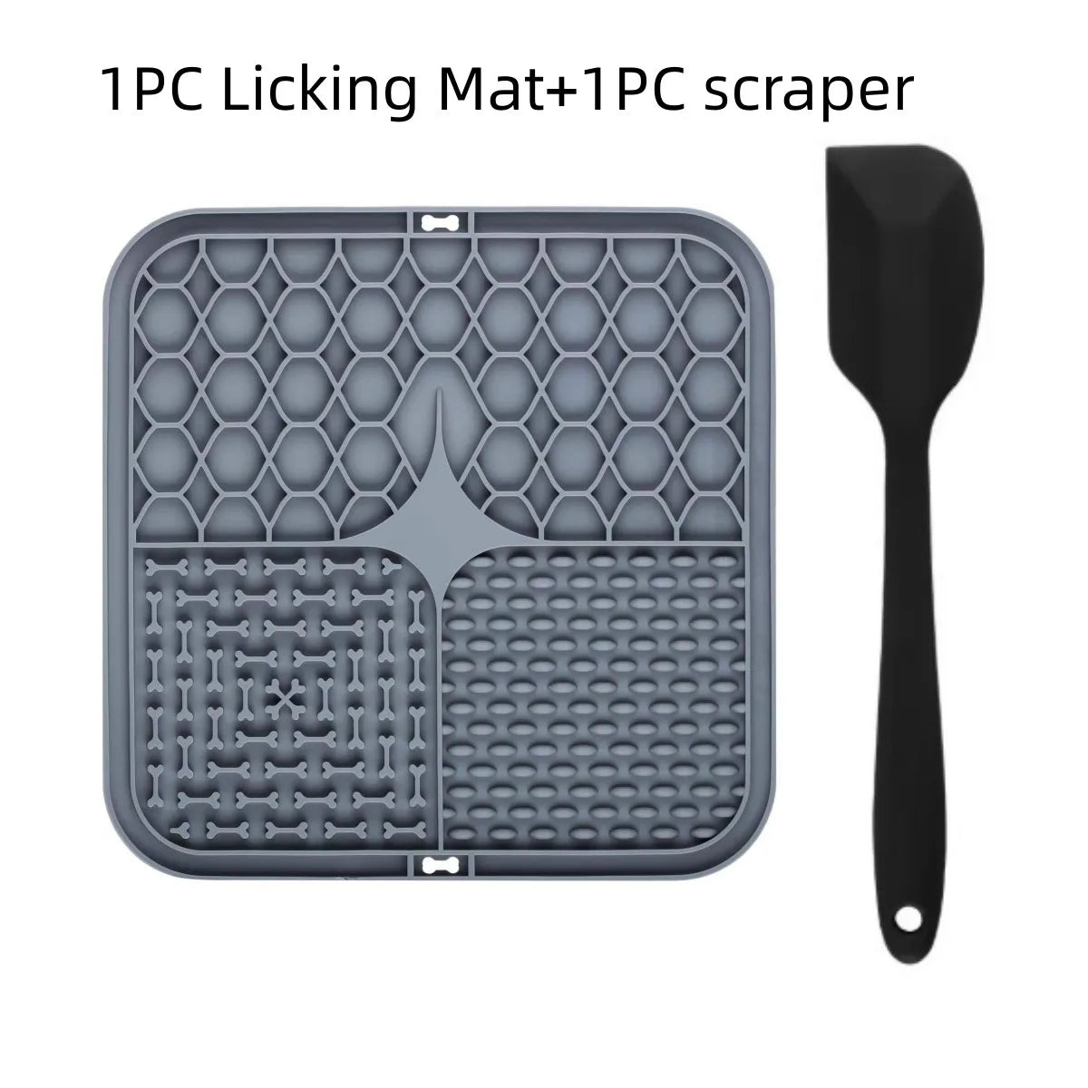 Pet Lick Mat for Dogs & Cats - Calming Distraction Tool for Storms, Vet Visits & Grooming