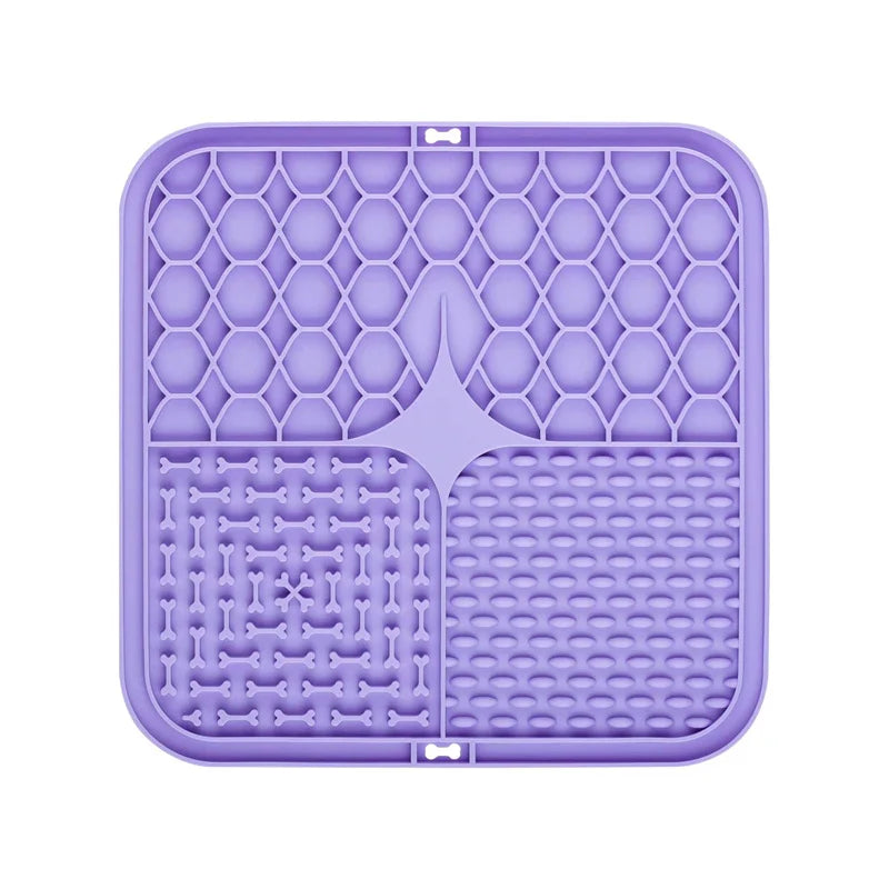 Pet Lick Mat for Dogs & Cats - Calming Distraction Tool for Storms, Vet Visits & Grooming