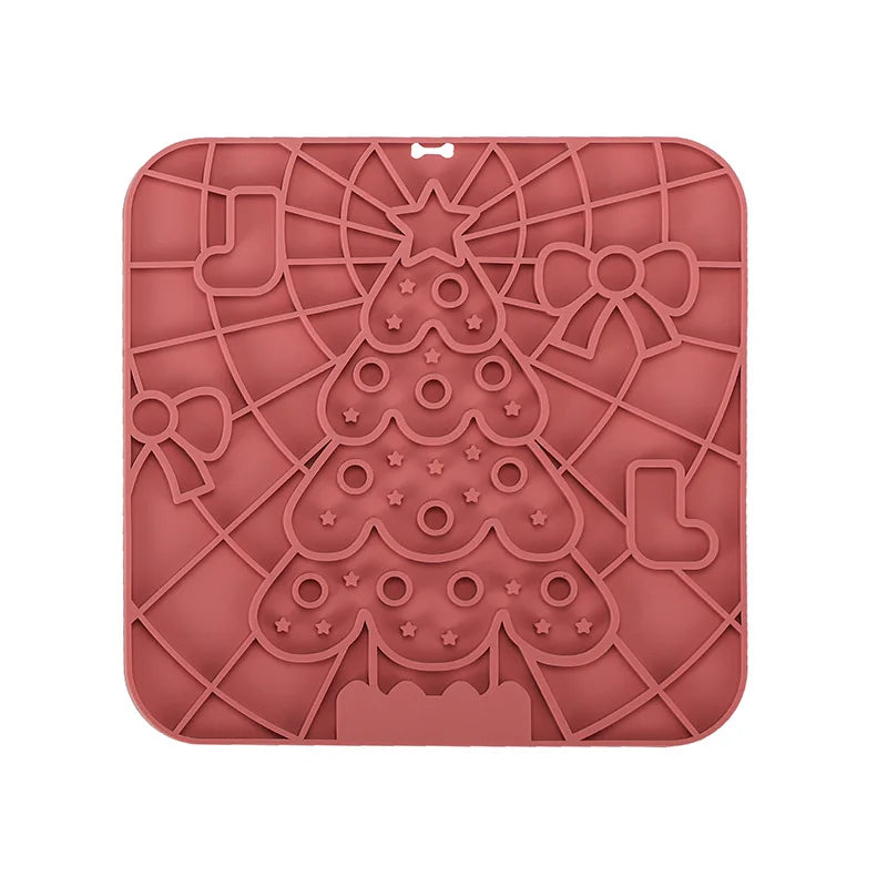 Pet Lick Mat for Dogs & Cats - Calming Distraction Tool for Storms, Vet Visits & Grooming